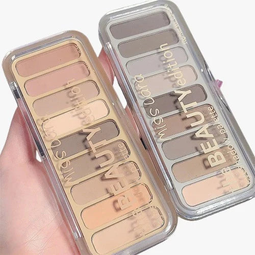 Miss Lara 9-color Blush Highlighter Eyeshadow Palette Miss Lara