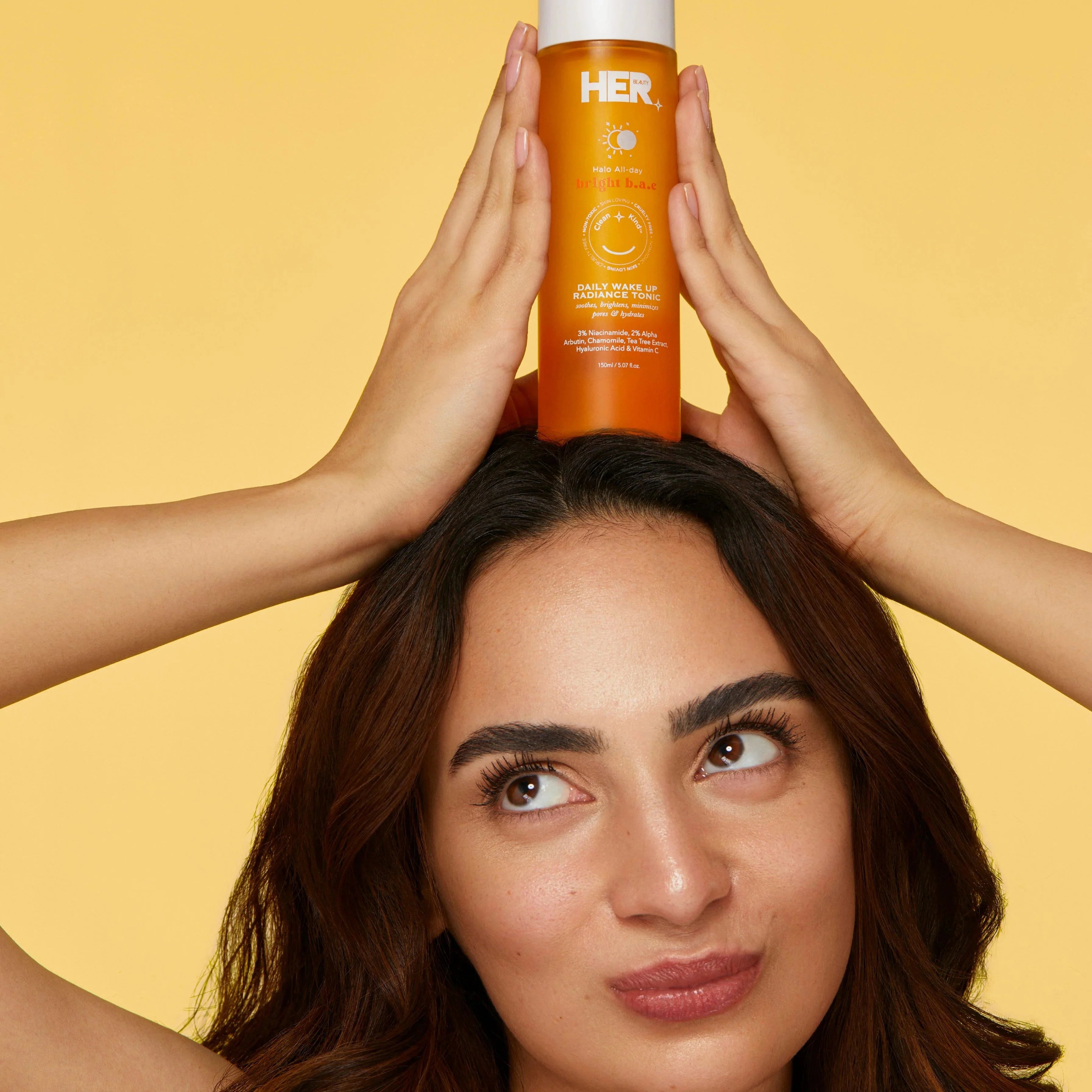 HER Beauty bright bae Daily Wakeup Radiance Tonic 120ml / 4.05 fl.oz. HER Beauty