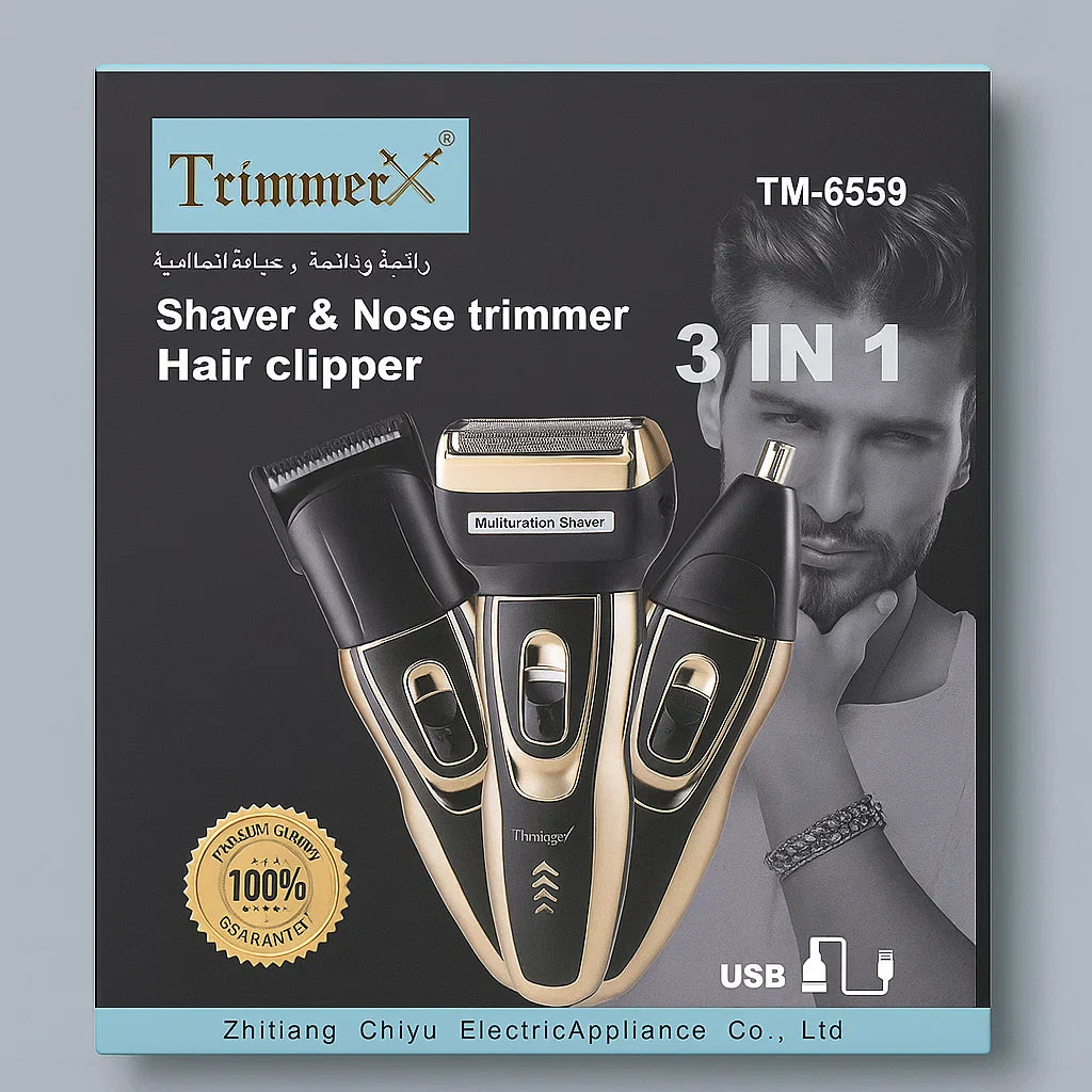 Trimmer X TM6559 3 in 1 Hair Trimmer Trimmer X