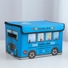 Kids Foldable School Bus Storage Box Cosmia.pk