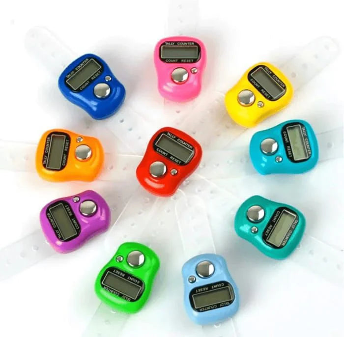 Simple Tasbeeh Finger Tally Digital Counter - Each Cosmia.pk