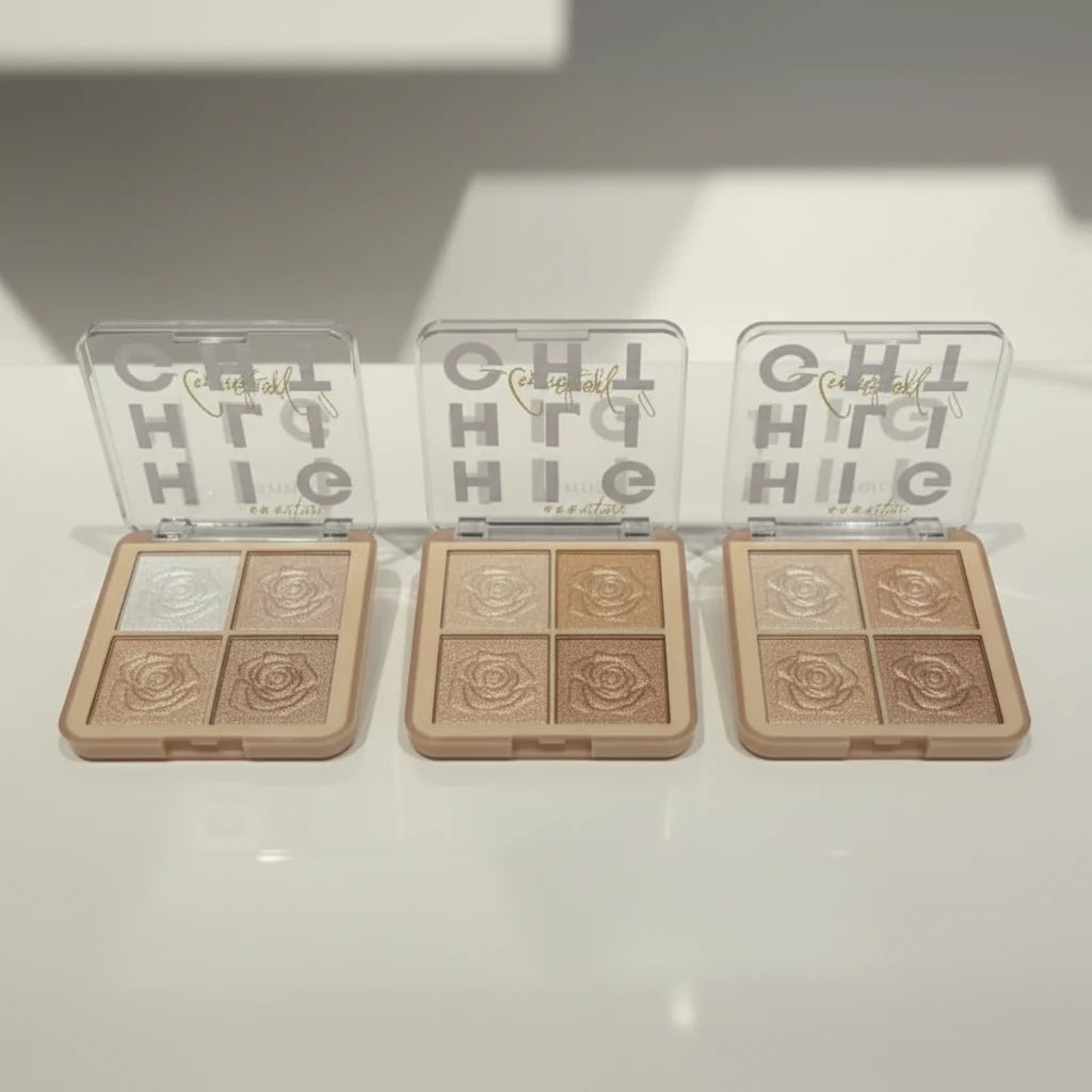 Anylady 4 Colors Celestial Highlighter Palette Any Lady