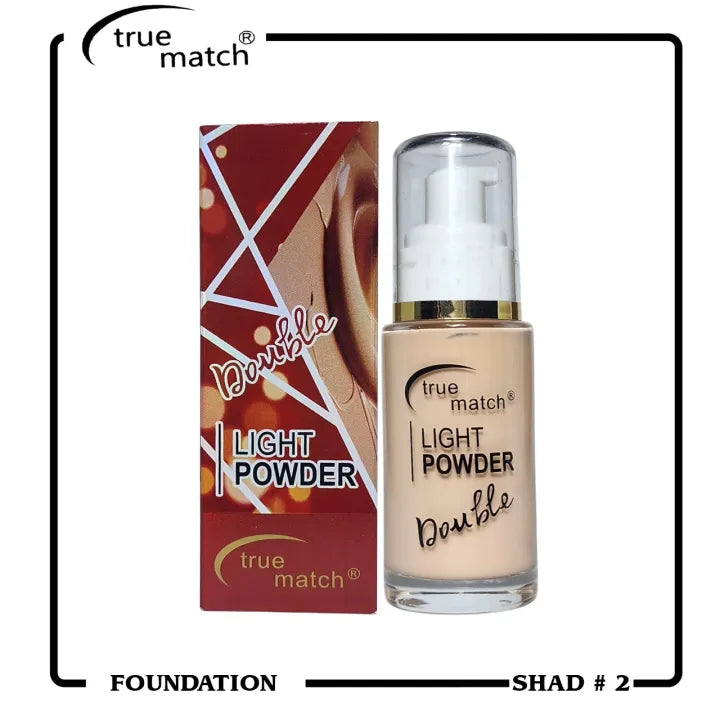 True Match Double Light Powder Foundation True match