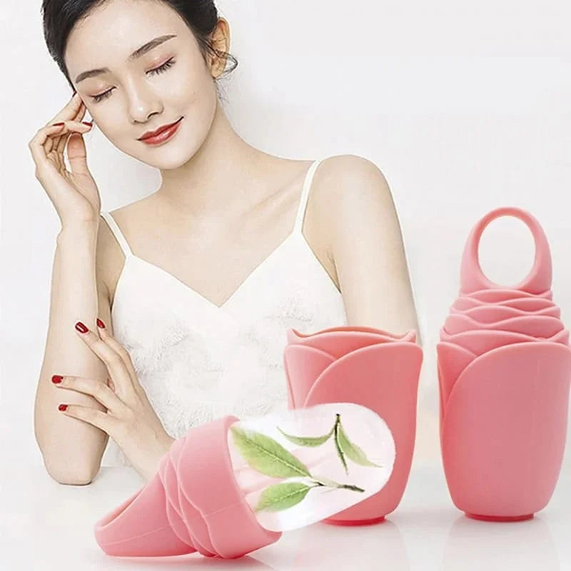 Facial Beauty - Silicon Ice Cube Face Roller Cosmia.pk