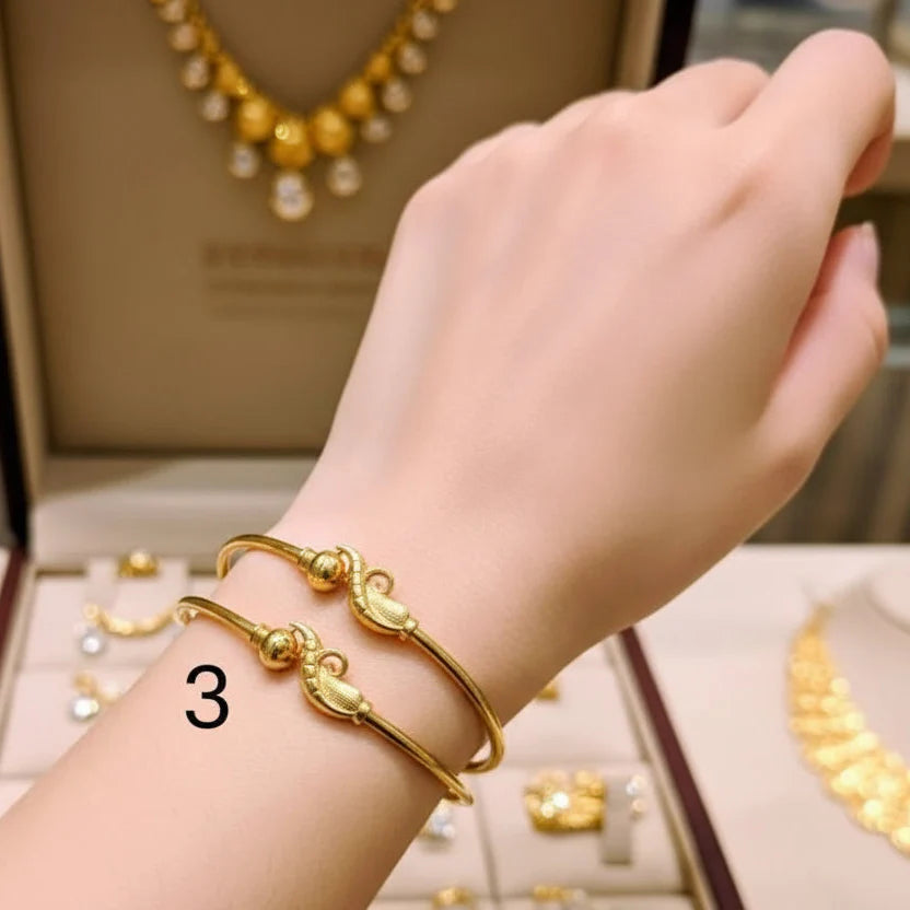 2-Piece Bangles Set – Elegant and Beautiful Cosmia