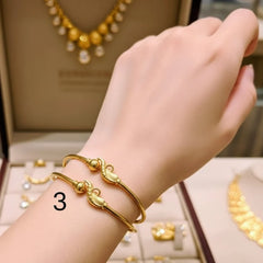 2-Piece Bangles Set – Elegant and Beautiful Cosmia