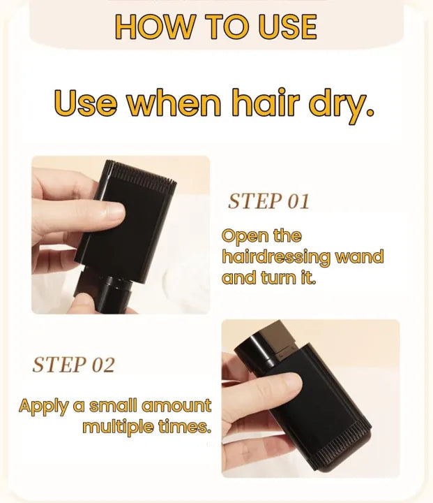Comb Instant Hair 2 in 1 – Touch Up Hair Dye Comb Cosmia.pk