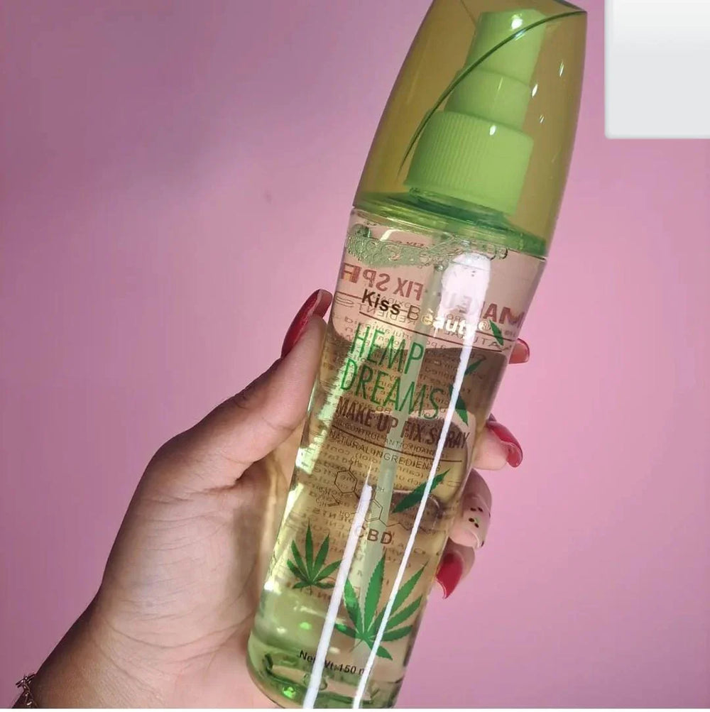 Original Kiss Beauty Hemp Dreams Makeup Fixer Spray 150ml Kiss Beauty