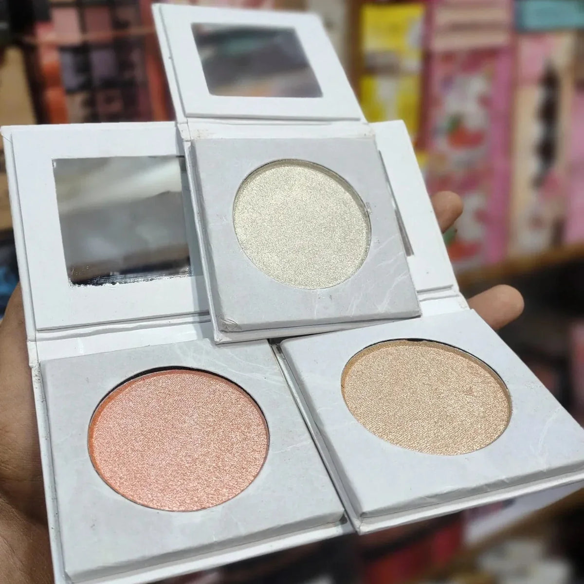Iconic Highlighter Palette Full Pigmented 3 Pcs Set Iconic