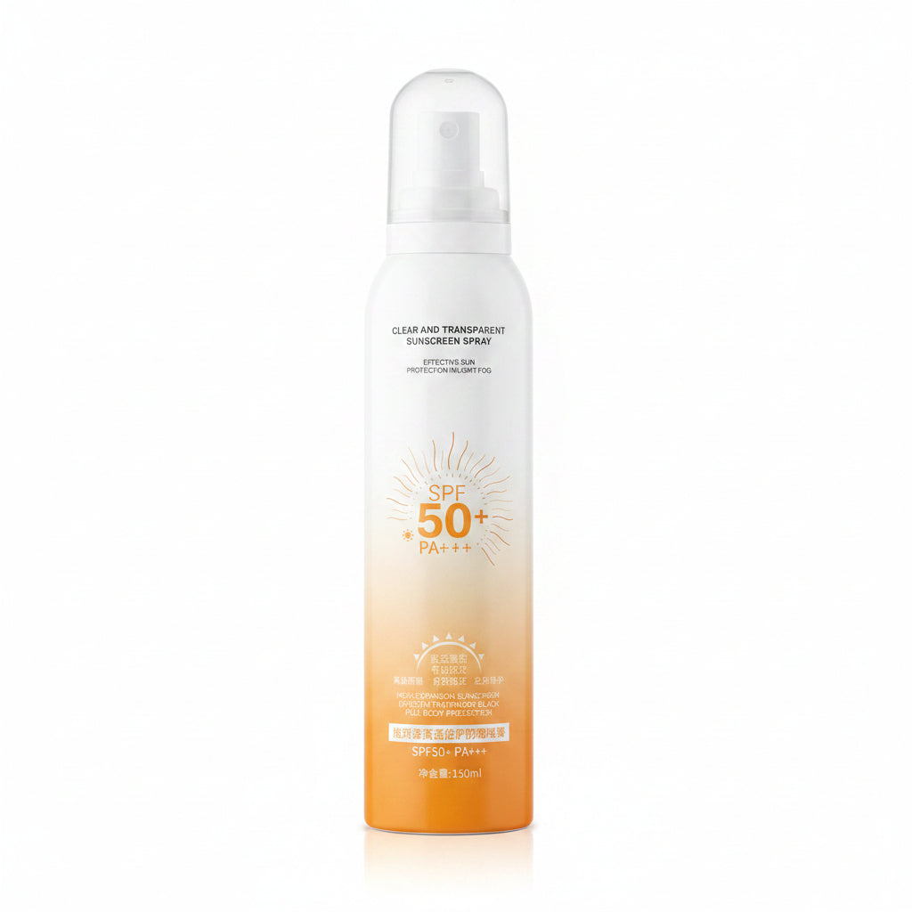 Clear & Transparent SPF 50 Sunscreen Spray - 150ml Cosmia.pk
