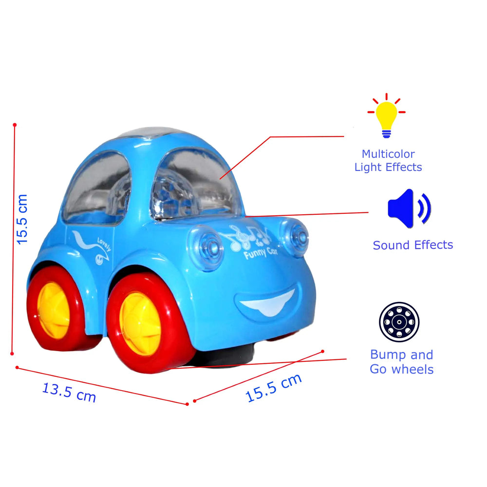 Funny Bump and Go Car Toys for Kids - Each Cosmia.pk