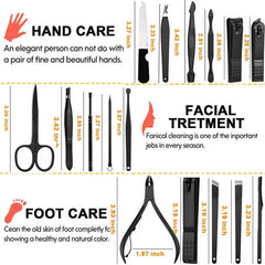 16-in-1 Professional Manicure Pedicure Set - Each Cosmia.pk