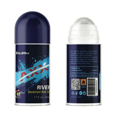 Deomax River Deodorant Roll On 48H Long Lasting 50ml Deomax