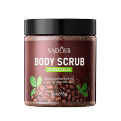 Sadoer Coffee Clear Moisturizing and Softening Body Scrub 256g Sadoer