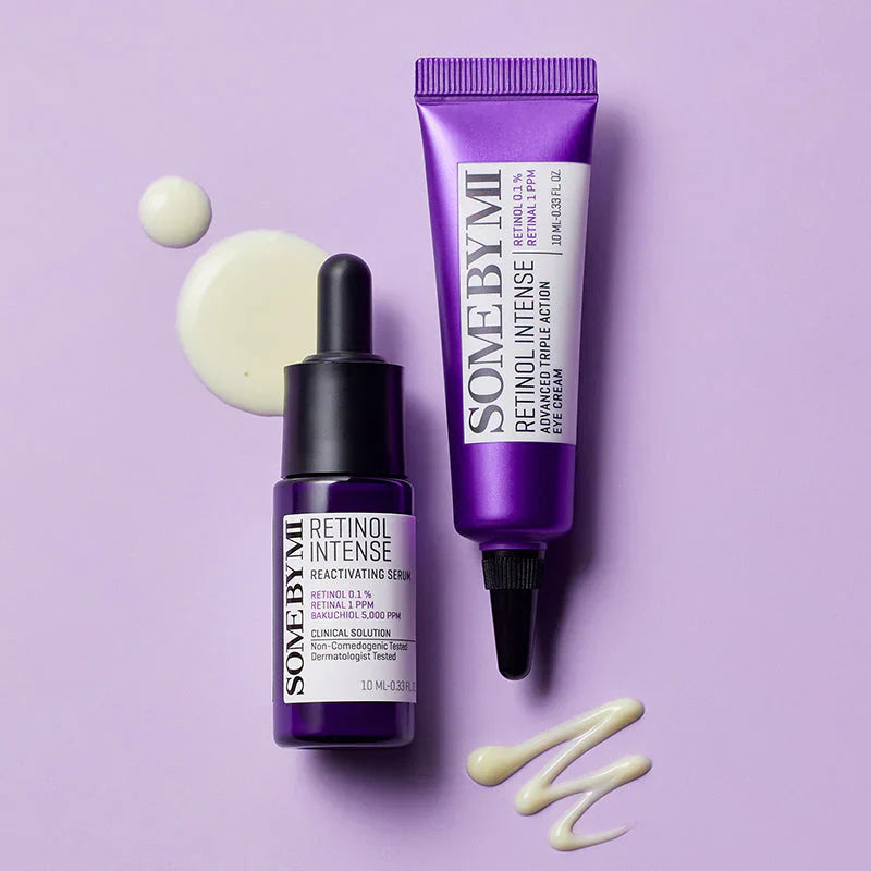 SOMEBYMI Retinol Intense Trial Kit (Eye Cream & Serum) – 10ml SOMEBYMI