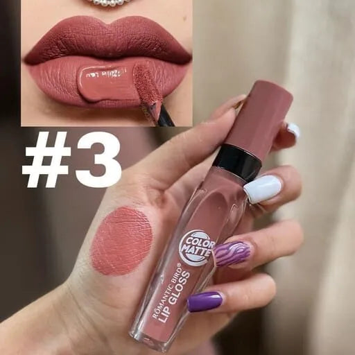Romantic Bird Matte Lip Gloss Set Leo Marka