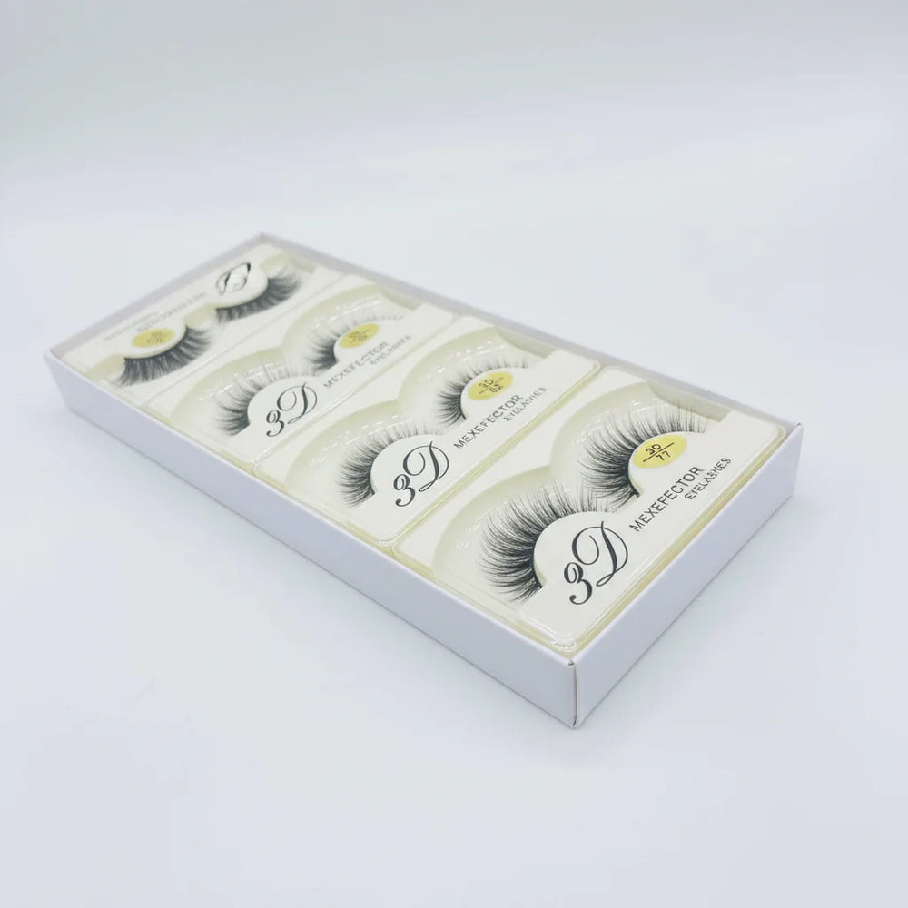 MFXFECTOR 3D False Eye Lashes - Pack of 10 MFXFECTOR