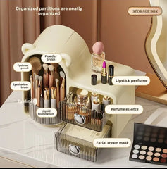 Premium Quality Rotating Desktop Cosmetics Storage Box Cosmia