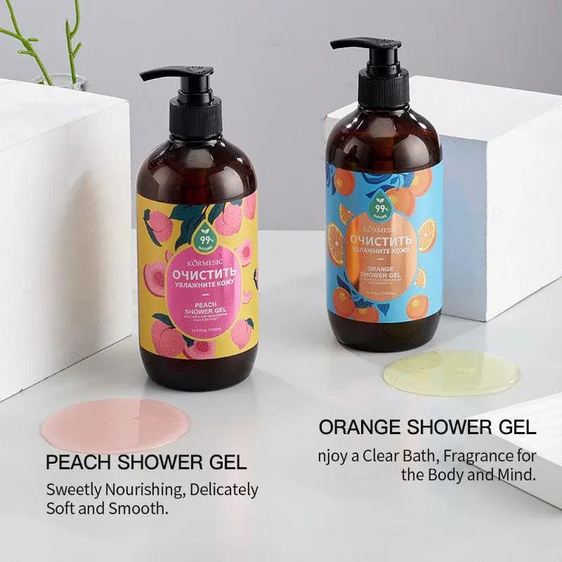 KORMESIC Hydrating Skin Rejuvenating Cleansing and Body Care Shower Gel - 500ml KORMESIC
