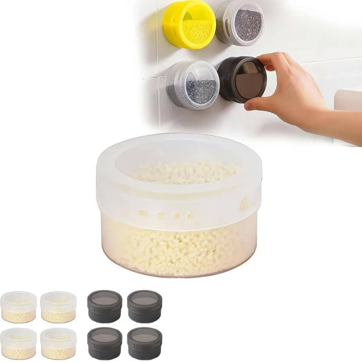 Magnetic Spice Jar Plastic Spice Container Storage Box Cosmia.pk