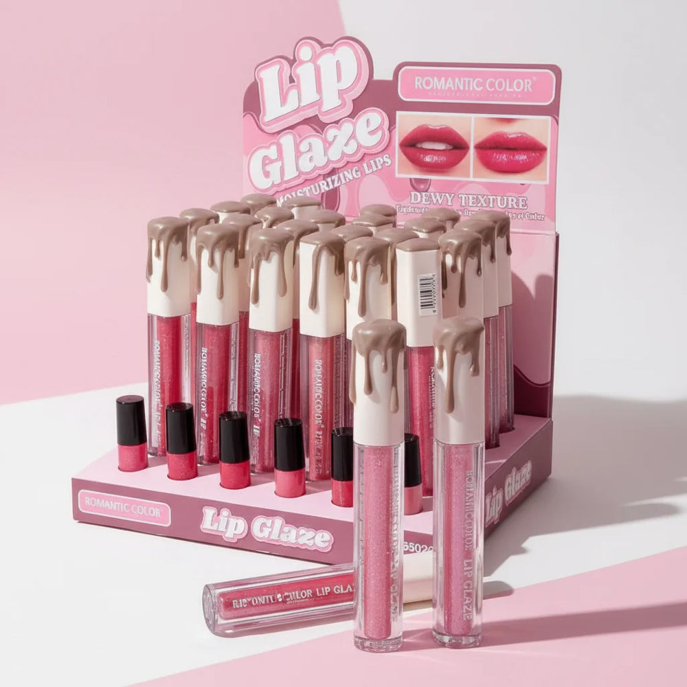 Romantic Color Moisturizing Lip Gloss - Each Romantic Color