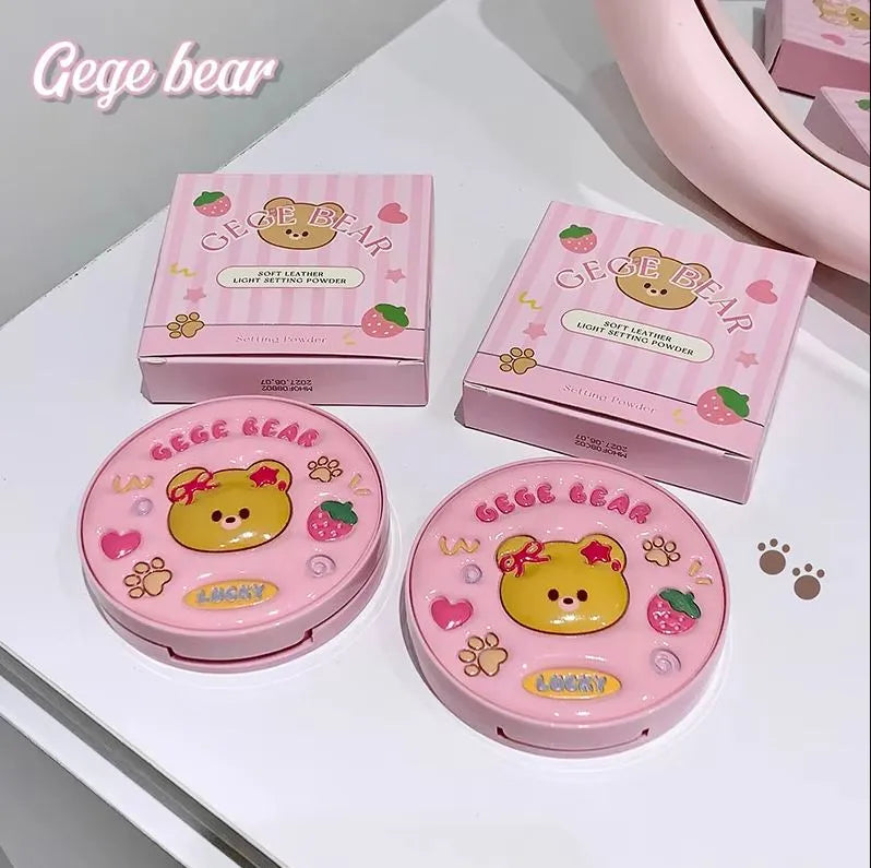 Gege Bear Matte Oil Control Face Powder Gege Bear