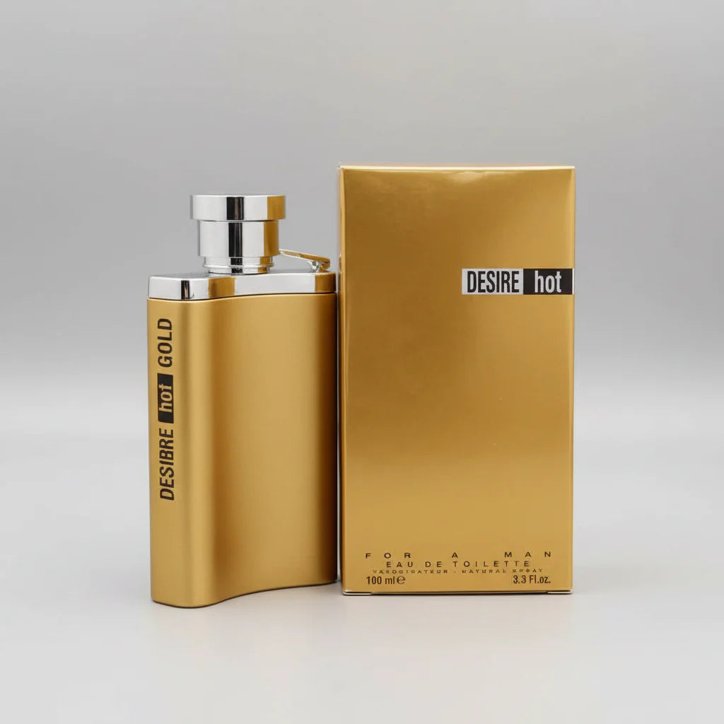 Desire Hot Gold Eau de Toilette Perfume - 100ml Desire Hot