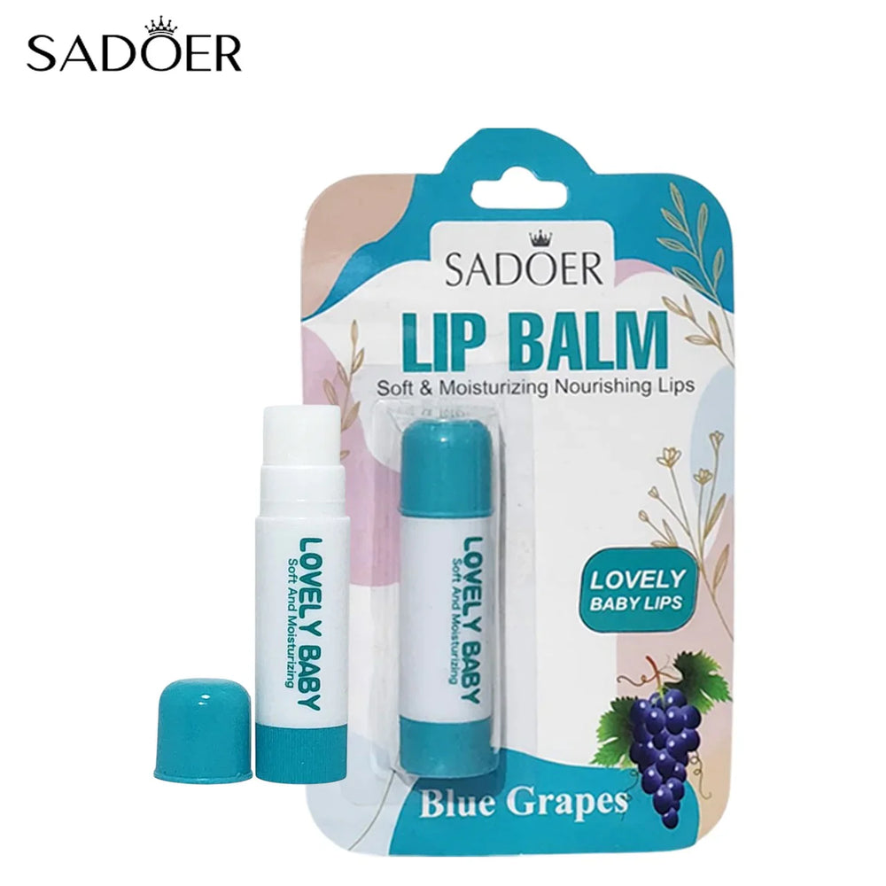SADOER Lovely Lip Balm – Soft & Moisturizing Nourishing Lips Sadoer