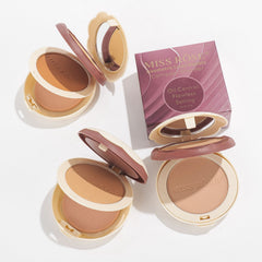 Miss Rose Oil Control Flawless Setting Compact Powder Miss Rose