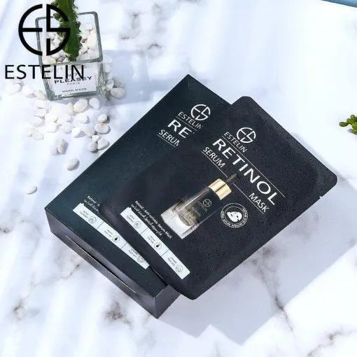 ESTELIN Retinol Anti-Wrinkle Serum Mask Sheets Estelin