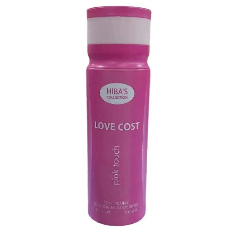 HIBA'S Collections Body Spray 200 ML Love Cost Hiba's Collection