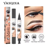 YANQINA High Quality Long Lasting Fast Dry Makeup Stamp Eyeliner
