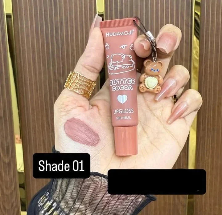 Hudamoji Butter Cocoa Lipgloss 15ml Hudamoji