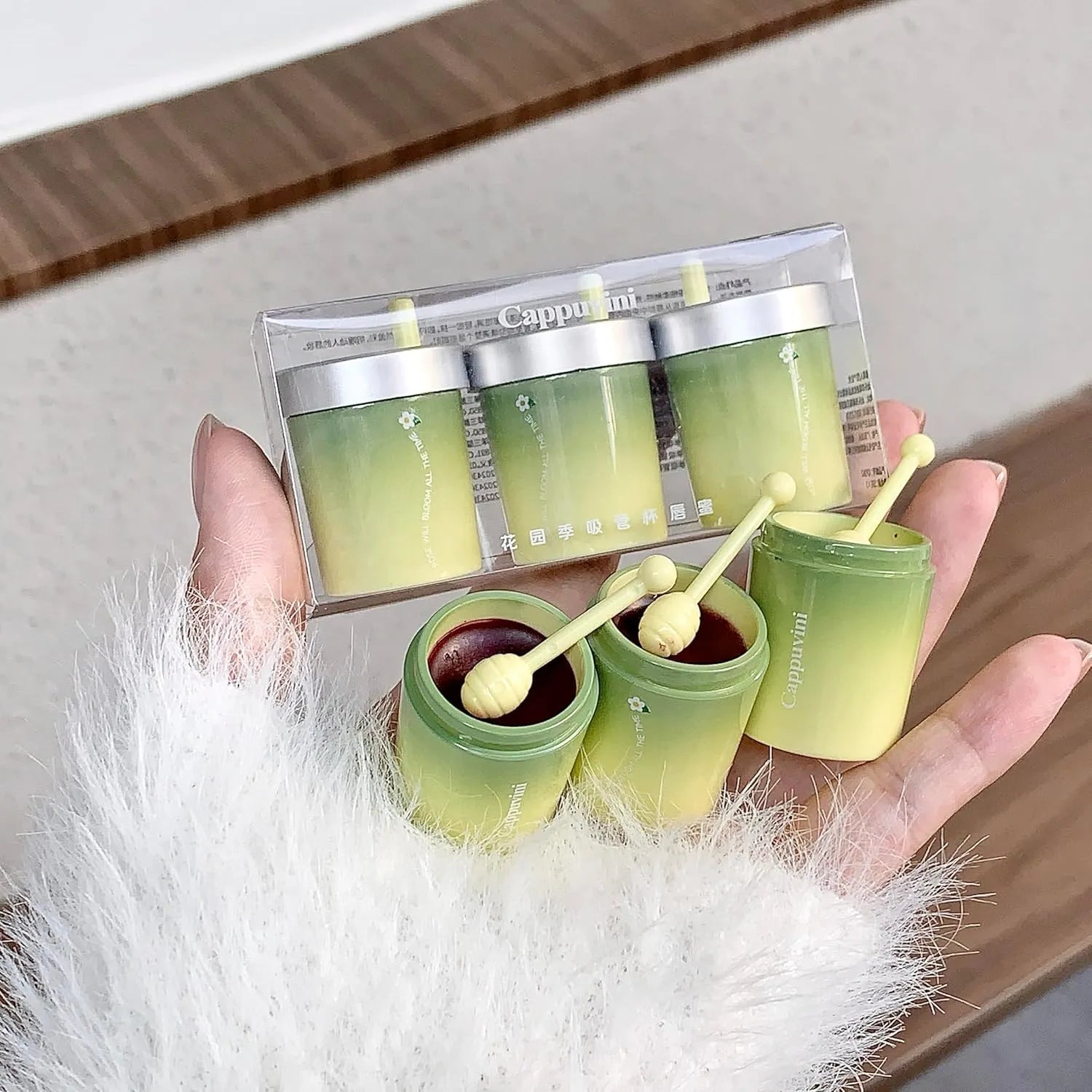 cappuvini mug lip gloss - 3pcs set Cappuvini