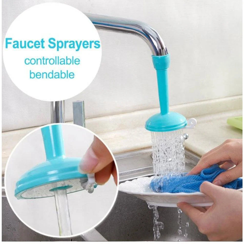 2 in 1 Silicone Kitchen Faucet Shower Tap - Each Cosmia.pk