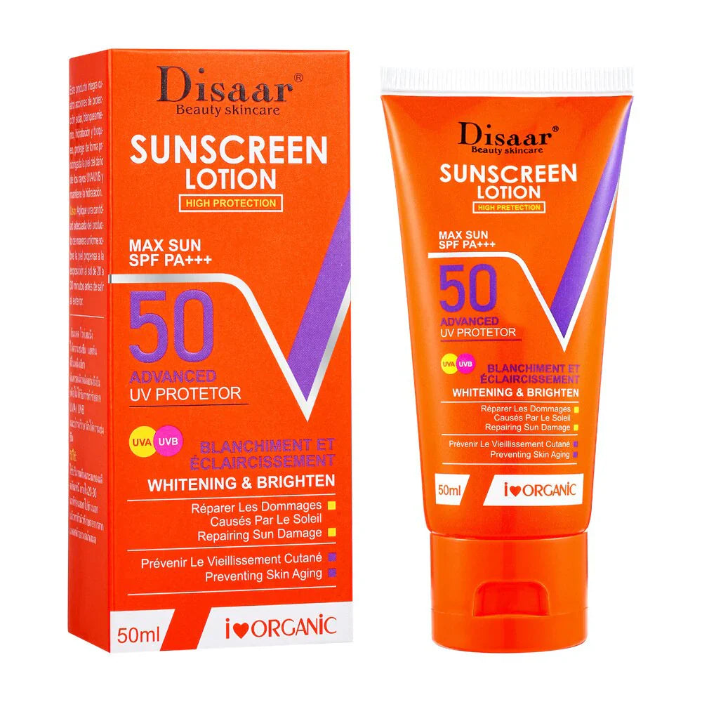 Disaar Sunscreen Lotion SPF 50 - 50ml Disaar
