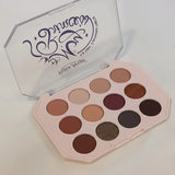 Rose Angel Iconic Glam 12 Colors Eyeshadow Palette