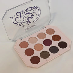 Rose Angel Iconic Glam 12 Colors Eyeshadow Palette Rose Angel