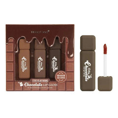 3Pcs Silky Chocolate Heng Fang Soft Matte Lipstick Heng Fang