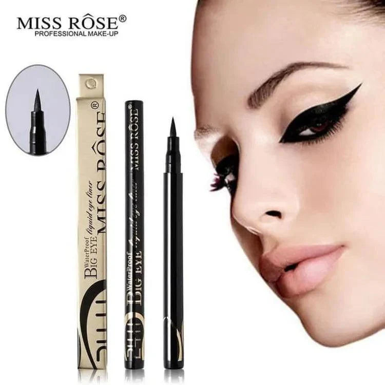 Miss Rose Liquid Eyeliner - Big Eye Waterproof - 2ml Miss Rose