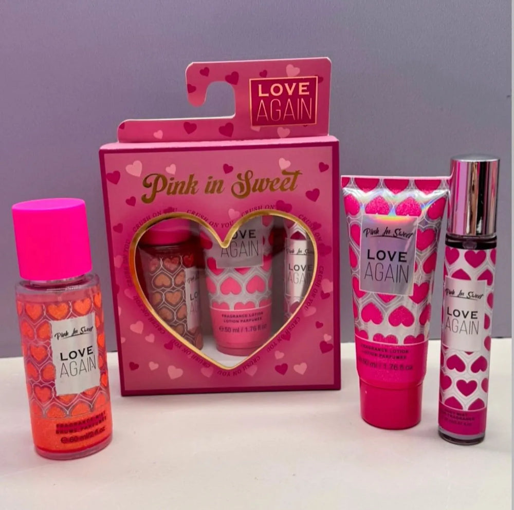 Pink in Sweet 3 Pcs Fragrance Set Pink in Sweet