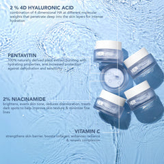 HER Beauty cloud drop Overnight Water Sleep Mask (72hr Hydration) 50ml HER Beauty