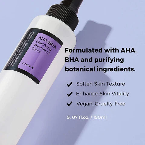 Cosrx AHA BHA Clarifying Treatment Toner - 150ml Cosrx