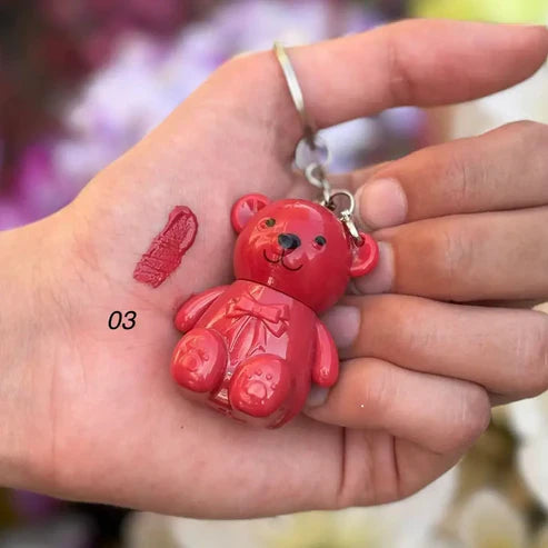Teddy Bear Lipgloss Lipsticks Cosmia.pk