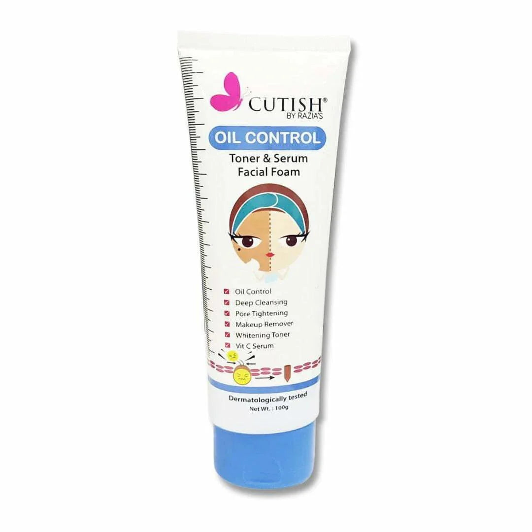 Cutish Oil Control Face Wash 100GM Cutish