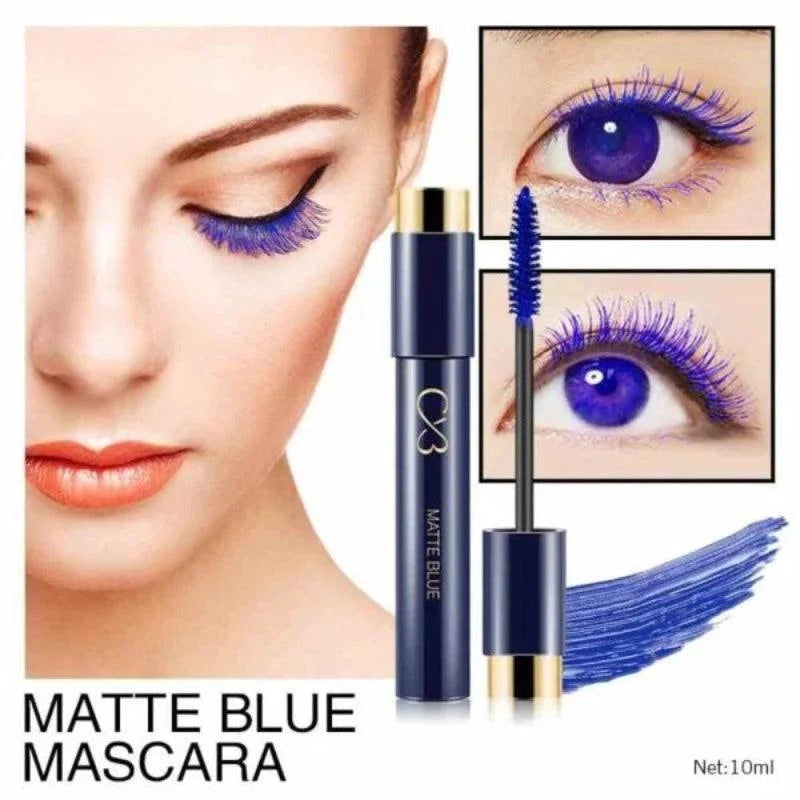 CVB Matte Blue Waterproof Mascara CVB