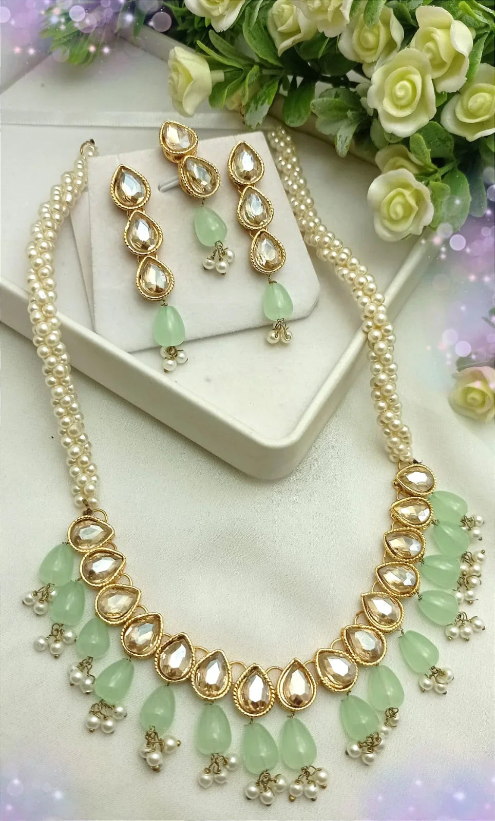 Pal Mala style Necklace set Cosmia