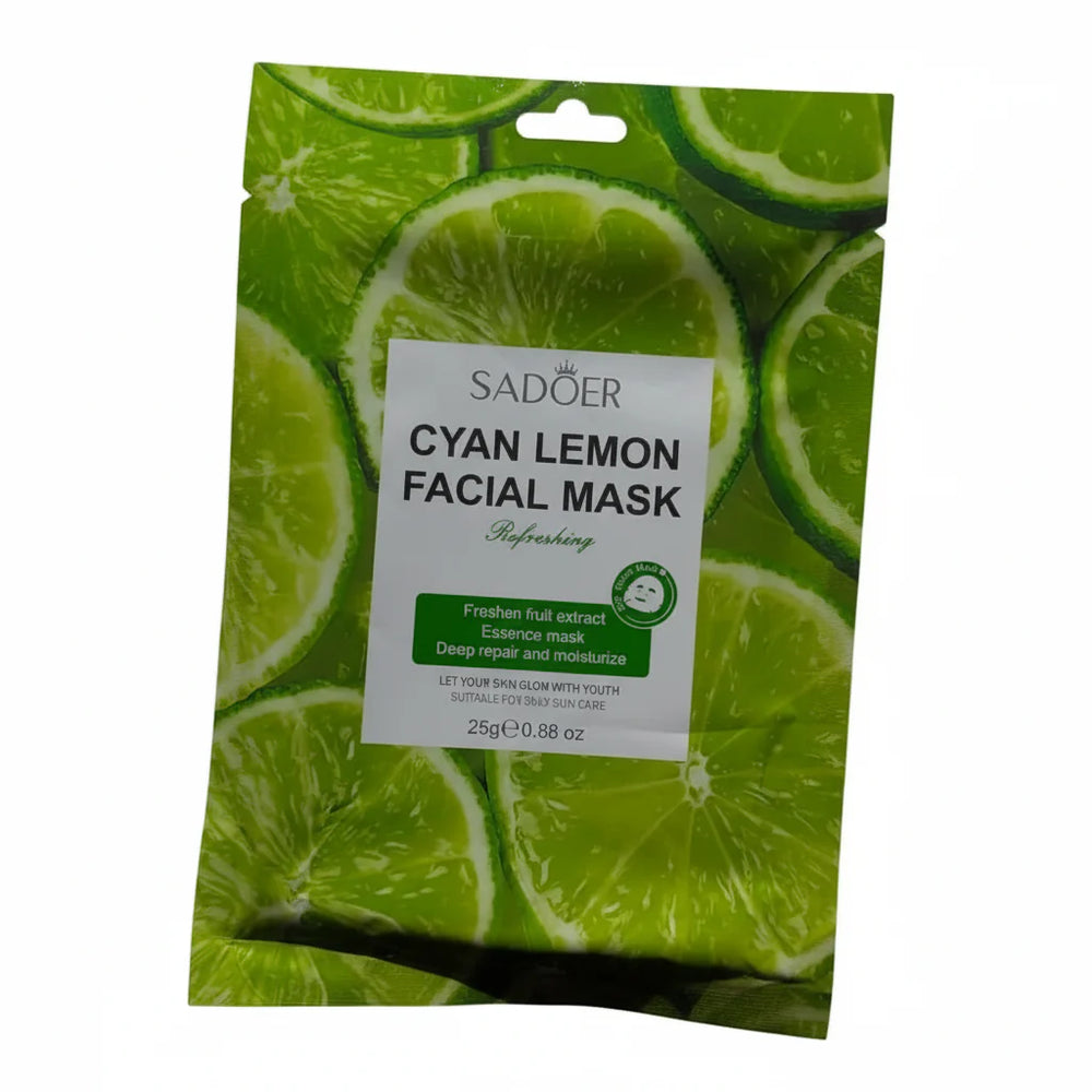 Sadoer Facial Fruit Mask Pack of 6 Sadoer