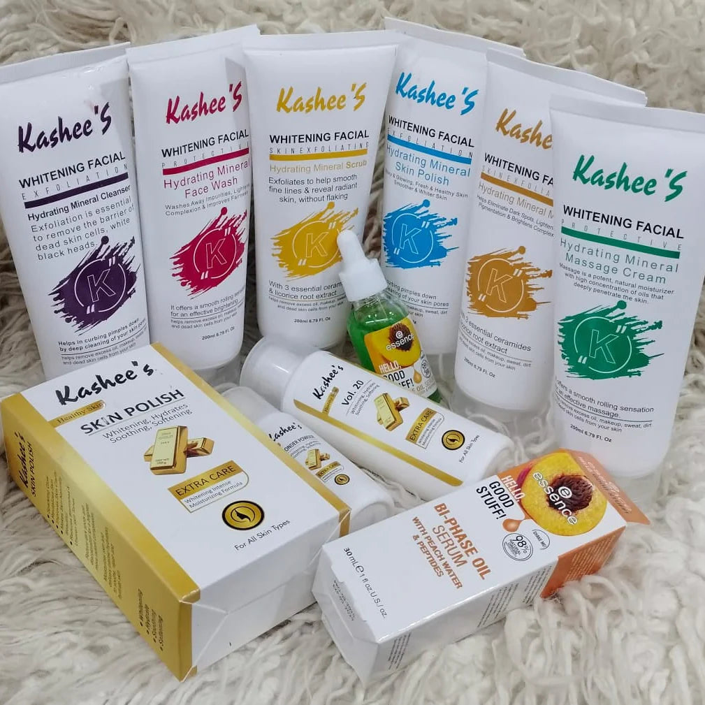 Kashee's Whitening Facial set - 200ml Each Kashee's