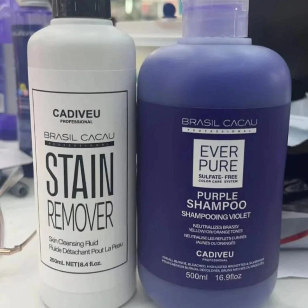 Brasil Cacau Original Purple Shampoo & Stain Remover Cleansing Fluid Brasil Cacau